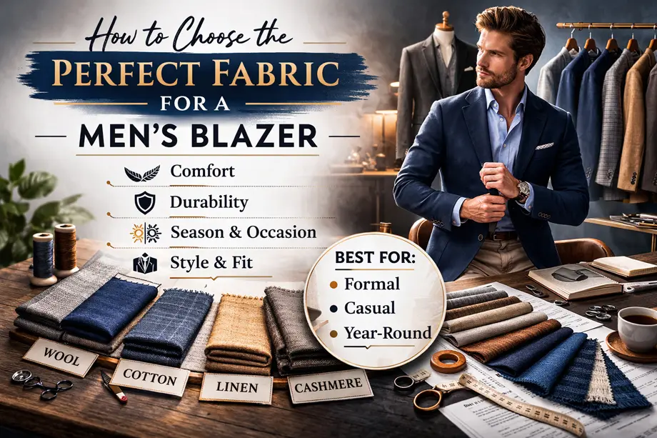 Best Fabrics for Business Suits in India