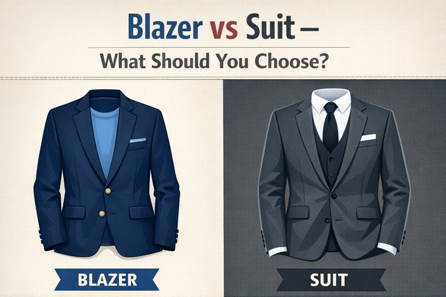 Blazer vs Suit – What Should You Choose?