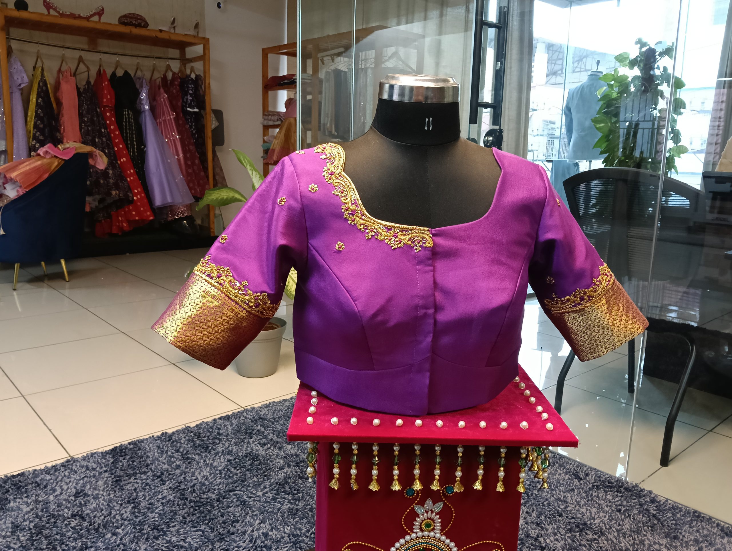 Aayra Design Studio | Kanchi Saree Blouse