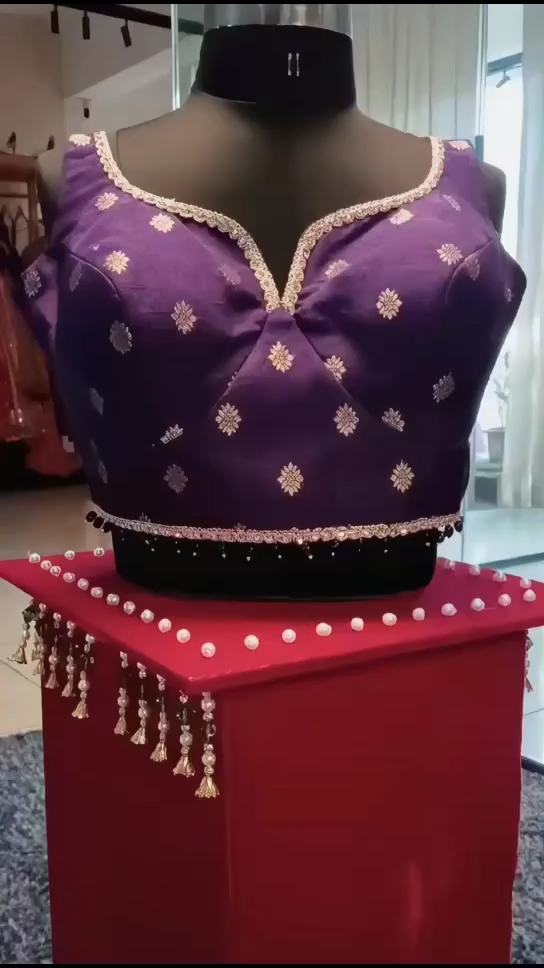 Designer Blouse with Work