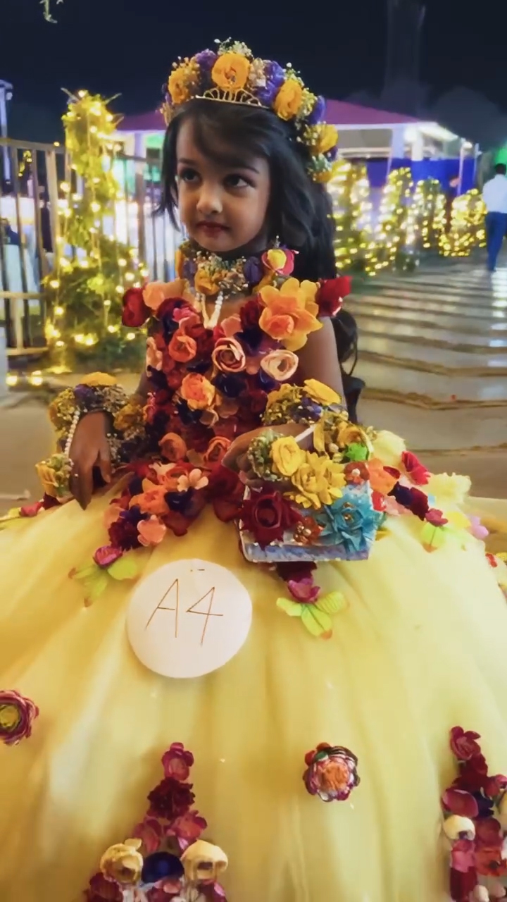 Floral Themed Ball Gown