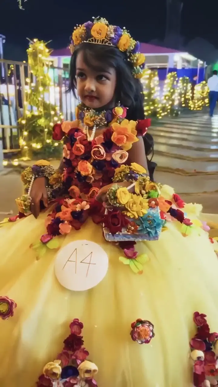 Floral Themed Ball Gown