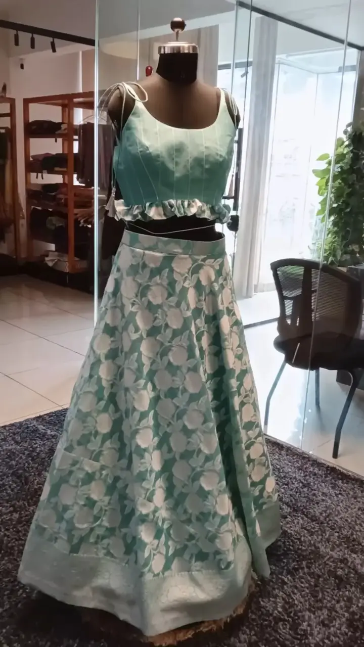 Lehenga from Saree
