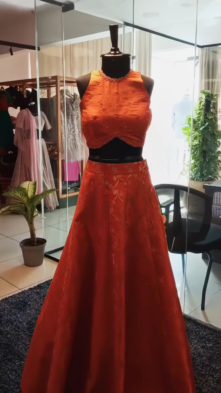 Aayra Design Studio | Pure Banarasi Silk Lehenga