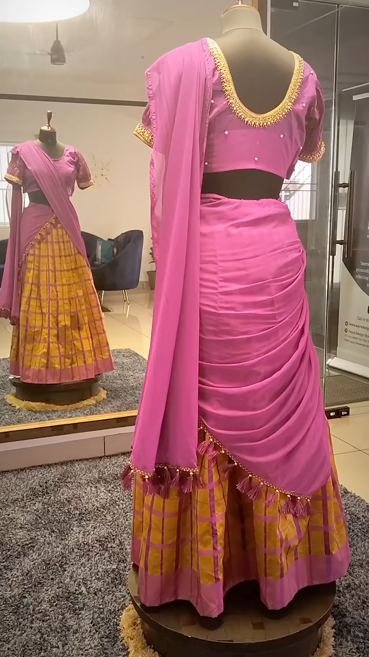 Traditional Half Saree